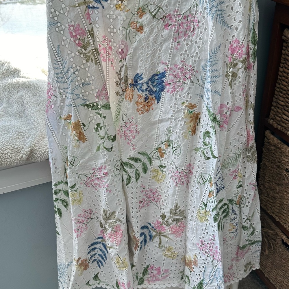Lulus Embroidered Midi Skirt - Picture 2 of 5